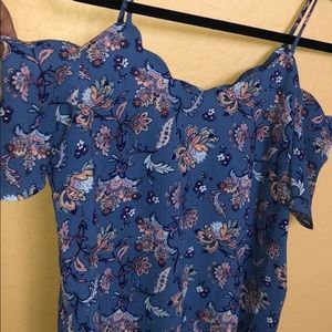 Monteau off the shoulder tank